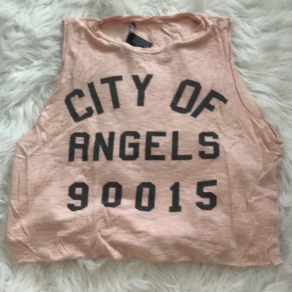 city of angels crop top